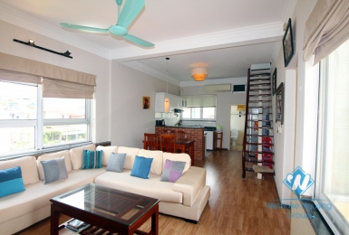 One bedroom apartment with beautiful lakeview for rent in Tay Ho, Hanoi
